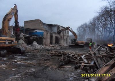 Wyburzenia budynków Fabryki Papieru – Jelenia Góra